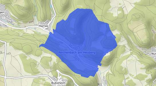 Bodenrichtwertkarte Reichenbach am Heuberg